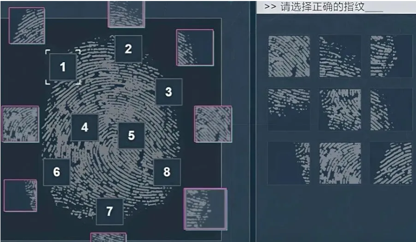 三角洲指纹破译技巧