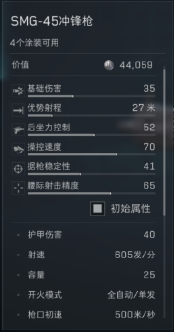 SMG-45改装方案