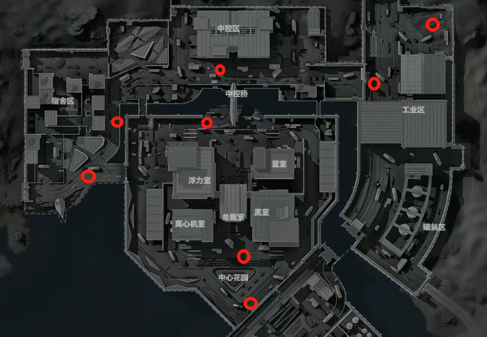 航空基地联动空投点位