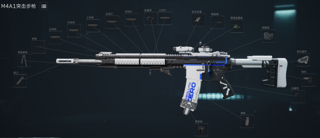 M4A1主播改枪码